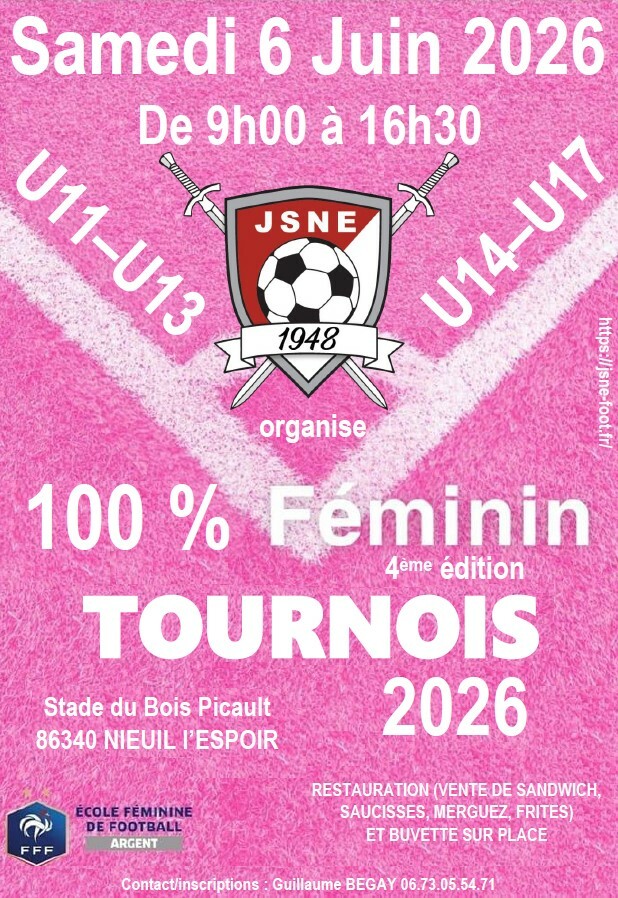 Tournoi 100% Féminin